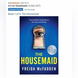 BOOK - The Housemaid by Freida McFadden